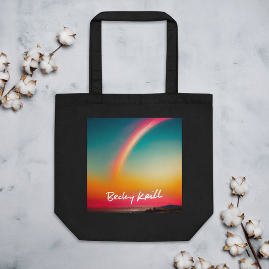 'Clarity' Black Eco Tote Bag